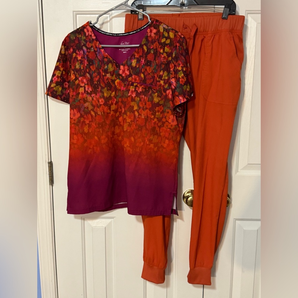 Koi lite fall scrubs scrub set